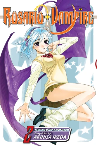 Rosario+Vampire, Vol. 2: Lesson Two: Witches (Rosario+Vampire) book cover by Akihisa Ikeda
