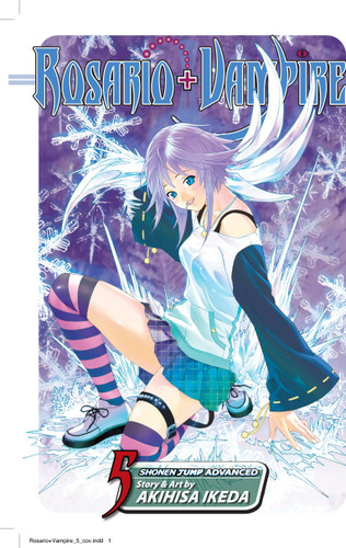 Rosario+Vampire, Vol. 5 (Rosario+Vampire) book cover by Akihisa Ikeda