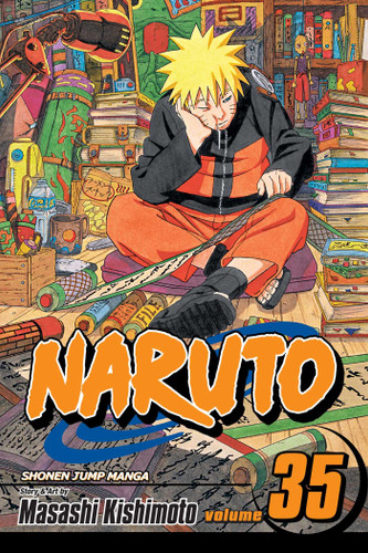 Naruto, Vol. 35 (Naruto) book cover by Masashi Kishimoto