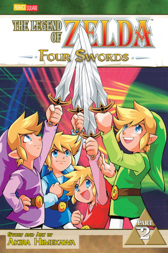 The Legend of Zelda, Vol. 7: Four Swords - Part 2 (The Legend of Zelda) book cover by Akira Himekawa