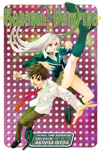 Rosario+Vampire, Vol. 9 (Rosario+Vampire) book cover by Akihisa Ikeda