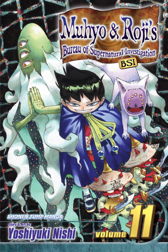 Muhyo & Roji's Bureau of Supernatural Investigation, Vol. 11 (Muhyo & Roji's Bureau of Supernatural Investigation) book cover by Yoshiyuki Nishi