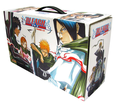 Bleach Box Set 1: Volumes 1-21 with Premium (Bleach Box Sets) book cover by Tite Kubo