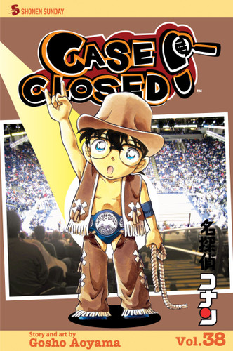 Case Closed, Vol. 38: On the Ropes (Case Closed) book cover by Gosho Aoyama
