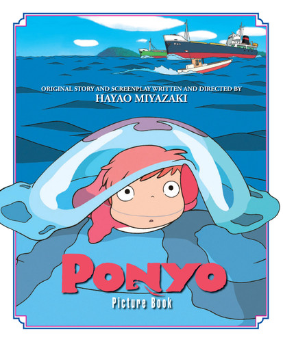Ponyo Picture Book (Ponyo Picture Book) book cover by Hayao Miyazaki