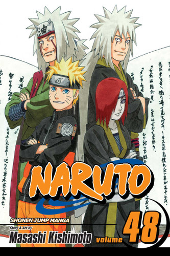 Naruto, Vol. 48: The Cheering Village (Naruto) book cover by Masashi Kishimoto