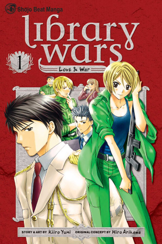 Library Wars: Love & War, Vol. 1 (Library Wars: Love & War) book cover by Kiiro Yumi
