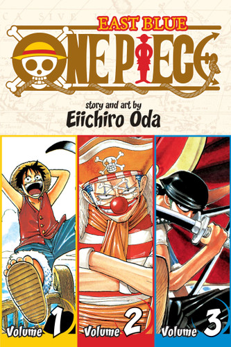 One Piece (Omnibus Edition), Vol. 1 (One Piece (Omnibus Edition)) book cover by Eiichiro Oda