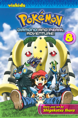 Pokémon Diamond and Pearl Adventure!, Vol. 8 book cover by Shigekatsu Ihara