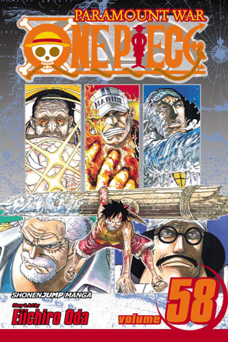 One Piece, Vol. 58 (One Piece) book cover by Eiichiro Oda