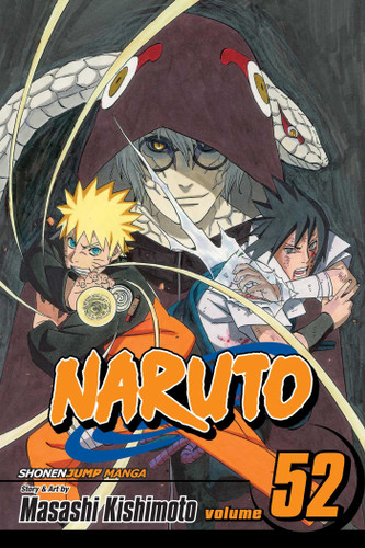 Naruto, Vol. 52: Cell Seven Reunion (Naruto) book cover by Masashi Kishimoto