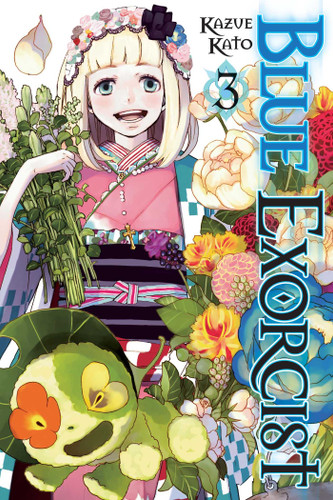 Blue Exorcist, Vol. 3 (Blue Exorcist) book cover by Kazue Kato