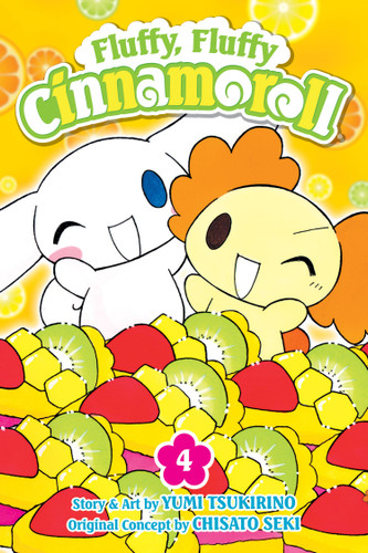 Fluffy, Fluffy Cinnamoroll, Vol. 4 (Fluffy, Fluffy Cinnamoroll) book cover by Yumi Tsukirino