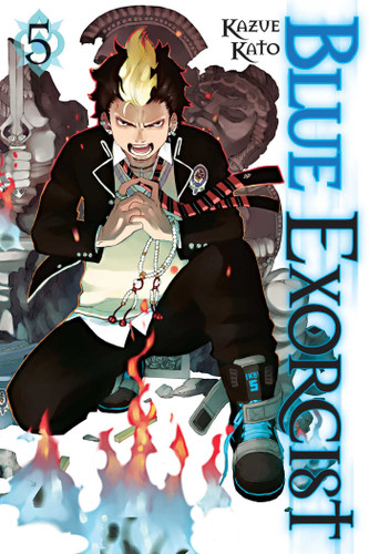 Blue Exorcist, Vol. 5 (Blue Exorcist) book cover by Kazue Kato