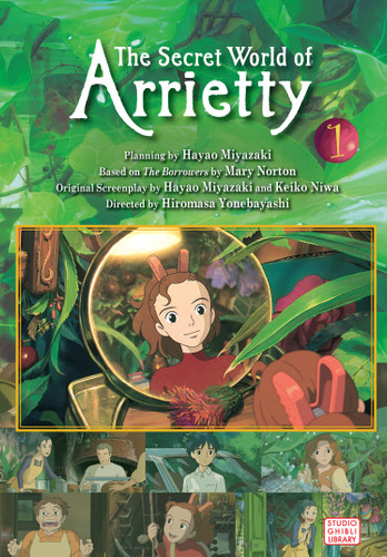 The Secret World of Arrietty Film Comic, Vol. 1 (The Secret World of Arrietty (Film Comic)) book cover by Hiromasa Yonebayashi