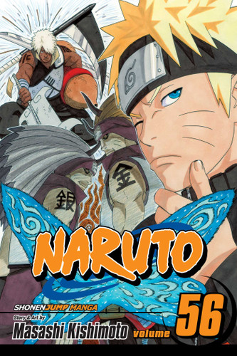 Naruto, Vol. 56: Team Asuma, Reunited (Naruto) book cover by Masashi Kishimoto