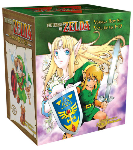 The Legend of Zelda Complete Box Set (The Legend of Zelda Box Set) book cover by Akira Himekawa