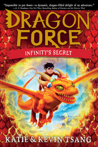 Infinity's Secret (Dragon Force) book cover by Katie Tsang, Kevin Tsang