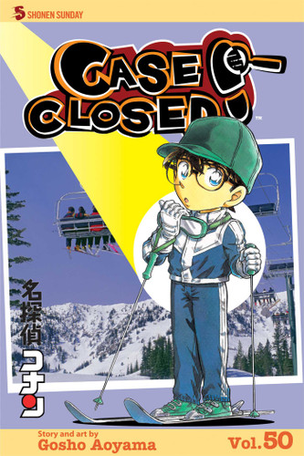 Case Closed, Vol. 50: Murder on the Slopes (Case Closed) book cover by Gosho Aoyama