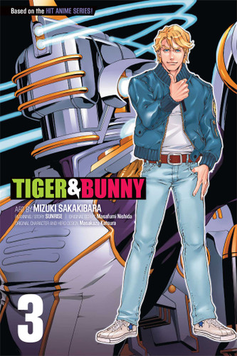 Tiger & Bunny, Vol. 3 (Tiger & Bunny) book cover by Production: Sunrise, Masafumi Nishida