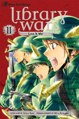 Library Wars: Love & War, Vol. 11 (Library Wars: Love & War) book cover by Kiiro Yumi