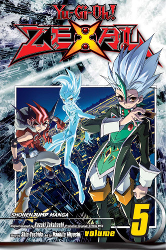 Yu-Gi-Oh! Zexal, Vol. 5 (Yu-Gi-Oh! ZeXal) book cover by Kazuki Takahashi, Studio Dice, Shin Yoshida