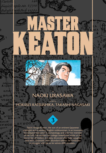 Master Keaton, Vol. 3 (Master Keaton) book cover by Naoki Urasawa, Takashi Nagasaki
