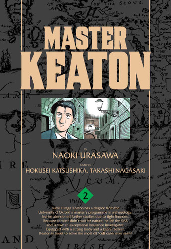 Master Keaton, Vol. 2 (Master Keaton) book cover by Naoki Urasawa, Takashi Nagasaki