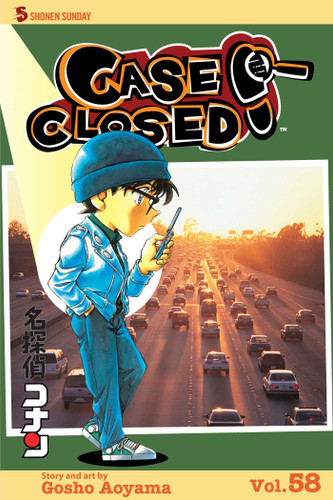 Case Closed, Vol. 58: The Clash of Red and Black (Case Closed) book cover by Gosho Aoyama