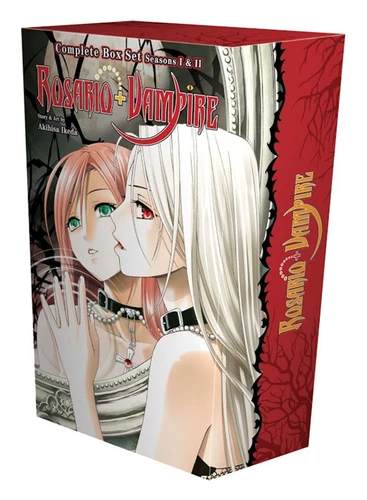 Rosario+Vampire Complete Box Set: Volumes 1-10 and Season II Volumes 1-14 with Premium (Rosario+Vampire Complete Box Set) book cover by Akihisa Ikeda