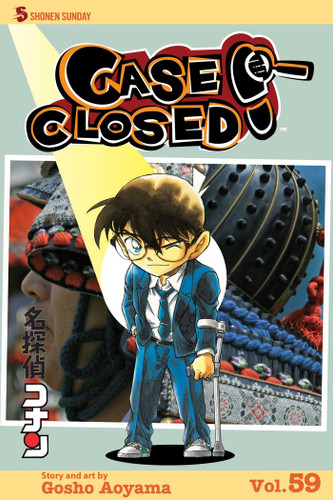 Case Closed, Vol. 59: Hair Today, Gone Tomorrow (Case Closed) book cover by Gosho Aoyama