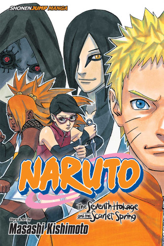 Naruto: The Seventh Hokage and the Scarlet Spring (Naruto: The Seventh Hokage and the Scarlet Spring) book cover by Masashi Kishimoto