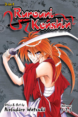 Rurouni Kenshin (3-in-1 Edition), Vol. 1 (Rurouni Kenshin (3-in-1 Edition)) book cover by Nobuhiro Watsuki