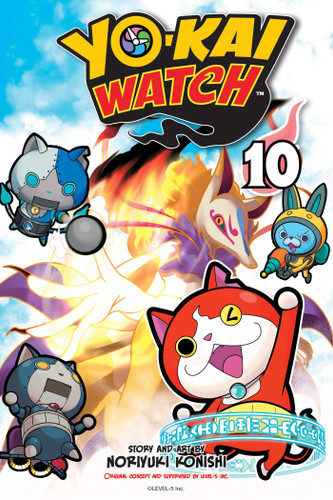 YO-KAI WATCH, Vol. 10 (Yo-kai Watch) book cover by Noriyuki Konishi