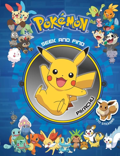 Pokémon Seek and Find: Pikachu: Pikachu (Pokémon Seek and Find) book cover by Shogakukan