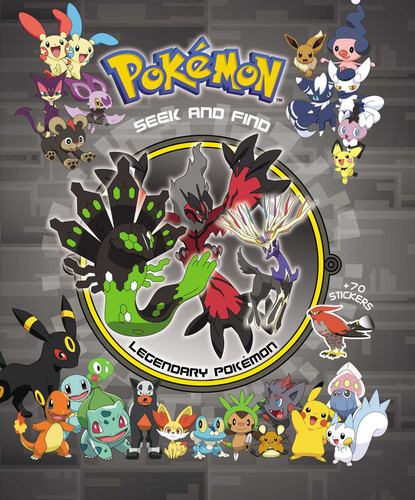 Pokémon Seek and Find: Legendary Pokémon: Legendary Pokemon (Pokémon Seek and Find) book cover by Shogakukan