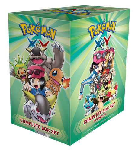 Pokémon X•Y Complete Box Set: Includes vols. 1-12 (Pokémon Manga Box Sets) book cover by Hidenori Kusaka
