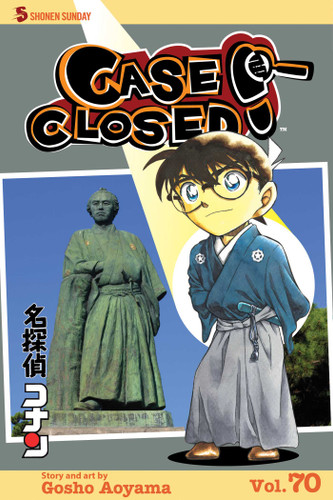 Case Closed, Vol. 70: You're History (Case Closed) book cover by Gosho Aoyama