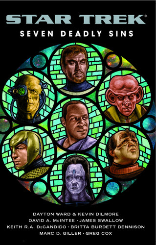 Star Trek: Seven Deadly Sins (Star Trek: Deep Space Nine) book cover by 
