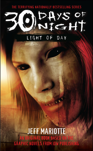 30 Days of Night: Light of Day book cover by Jeff Mariotte