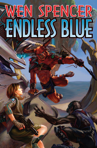 Endless Blue (Endless Blue) book cover by Wen Spencer