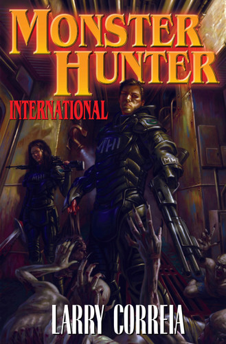 Monster Hunter International (Monster Hunter) book cover by Larry Correia