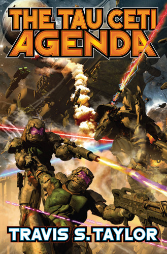 The Tau Ceti Agenda book cover by Travis S. Taylor