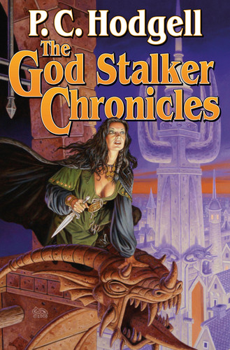 The God Stalker Chronicles book cover by P.C. Hodgell
