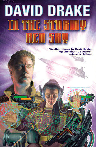 In the Stormy Red Sky (Lt. Leary) book cover by David Drake