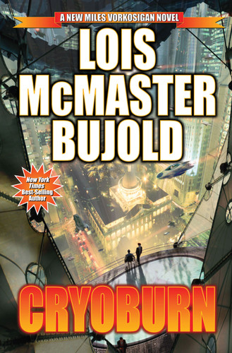 Cryoburn (Vorkosigan Saga) book cover by Lois McMaster Bujold