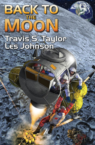 Back to the Moon book cover by Travis S. Taylor, Les Johnson