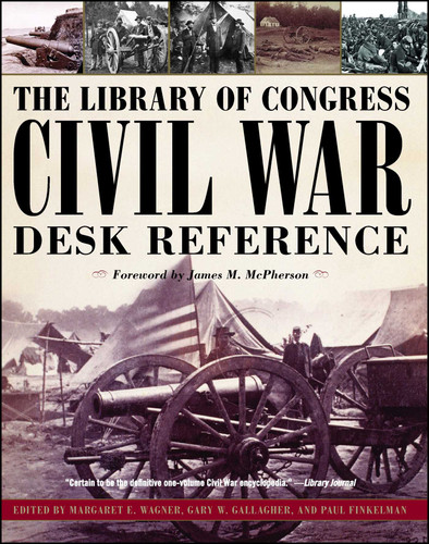 The Library of Congress Civil War Desk Reference book cover by 