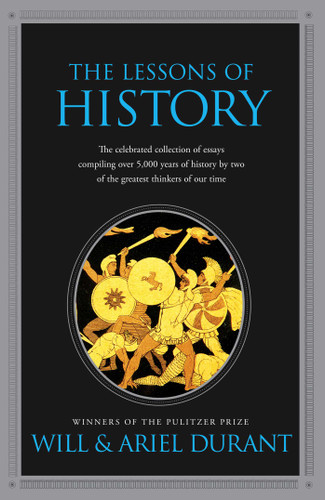 The Lessons of History book cover by Will Durant, Ariel Durant