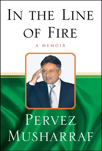 In the Line of Fire: A Memoir book cover by Pervez Musharraf